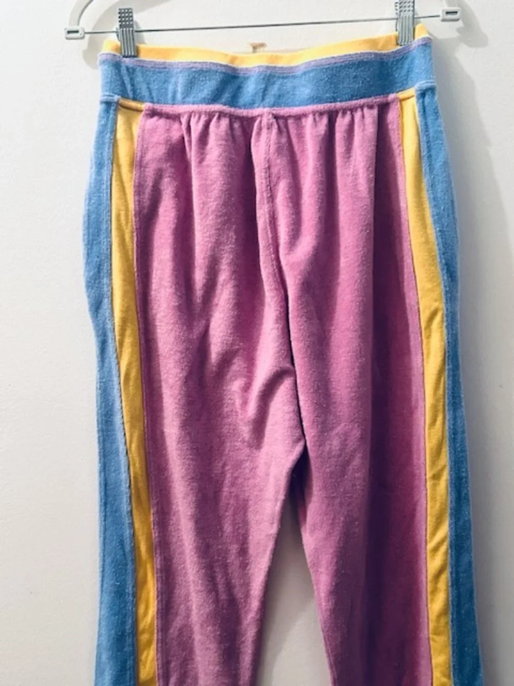 Free People Intimately Between The Lines Terry Lounge Color Block Lounge Pants - Picture 13 of 16